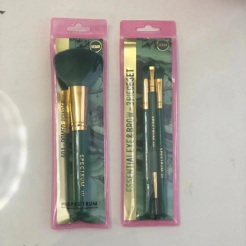 New! Spectrum vegan makeup brushes set bundle
